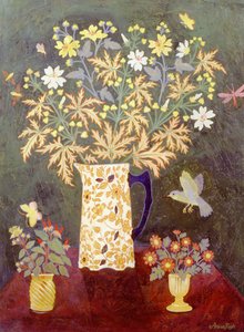 5 Bugs & a Bird by Anna Pugh