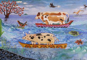 Off the Ark, 2018 by Anna Pugh