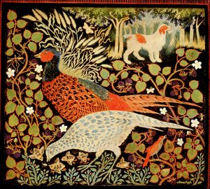 Pheasants by Anna Pugh