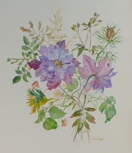 Still life flowers, 2021 by Anna Pugh