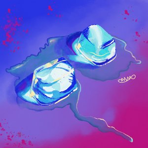 Icy Blue Melt by Anna Viklund