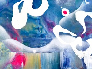 Vibrant Fluid Abstract