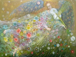 Angel of the Wheat by Annael Anelia Pavlova