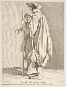 A Blind Man from the Quinze-Vingts Hospital by Anne Claude Philippe de Caylus