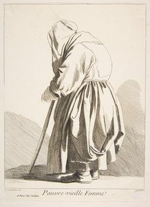 A Poor Old Woman by Anne Claude Philippe de Caylus