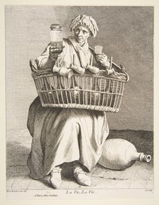 Brandy Seller by Anne Claude Philippe de Caylus