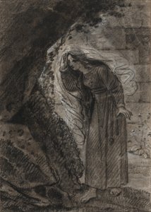 Agnes Entering a Grotto, c.1790-1800 by Anne Louis Girodet de Roucy-Trioson