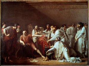Hippocrates refusing the presents of Artaxerxes. The Greek doctor Hippocrates refuses to treat Artaxerxes II Mnemon, king of Persia and Pharaoh of Egypt, despite the important gifts he offers him.