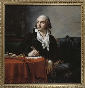 Portrait of Giuseppe Fravega, Italian Revolutionary by Anne Louis Girodet de Roucy Trioson
