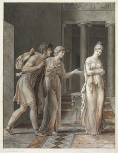 The Meeting of Orestes and Hermione by Anne Louis Girodet de Roucy Trioson