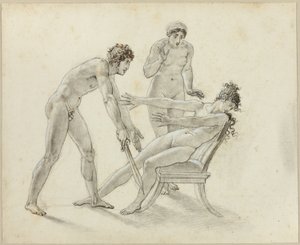 Hermione Rejecting Orestes by Anne Louis Girodet de Roussy Trioson