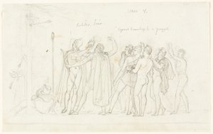 The Archery Match, from the Aeneid, Book V by Anne Louis Girodet de Roussy Trioson