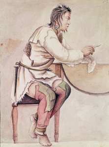 Portrait of an Indian (Red Jacket)