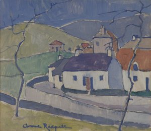 Farm at Ruberslaw by Anne Redpath