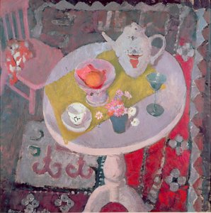 Round Table with Chinese teapot