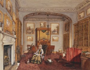 The Boudoir at Northwick Park, c.1830