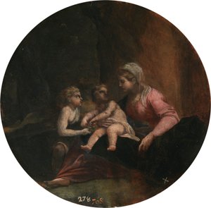 The Virgin and Child with the Infant Saint John the Baptist, 1599 - 1600