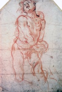 Figure Study, 1560-1609 by Annibale Carracci