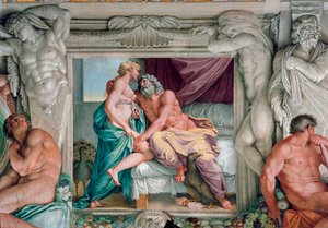 Jupiter and Juno by Annibale Carracci