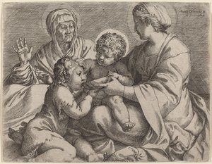 Madonna and Child with Saints Elizabeth and John the Baptist