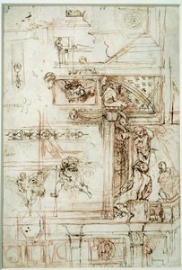 Project for the Farnese gallery by Annibale Carracci