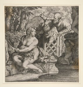 Susannah and the elders by Annibale Carracci
