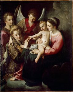 The Mystical Marriage of Saint Catherine