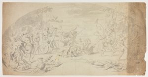 Triumph of Bacchus and Ariadne by Annibale Carracci