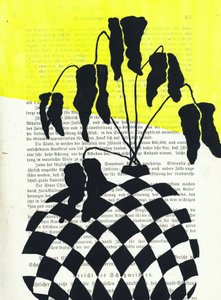 Abstract Plant Silhouette