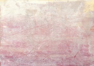 Faded Pink Abstract by Annick
