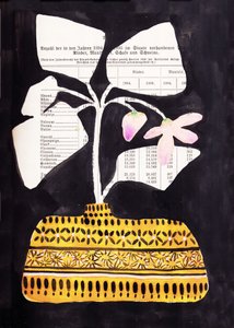 Patterned Vase Bloom by Annick