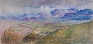 Rain-Clouds, Monte Gennaro by Annie Louisa Swynnerton