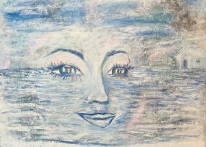 Dreamy Water Face by Annika Tiren