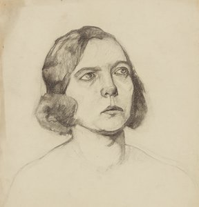 Portrait of a Lady - Recto by Anny Dollschein