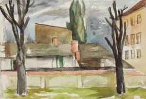 Backyard by Anny Dollschein