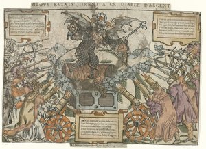 Attack on the Money Devil by Anonymous