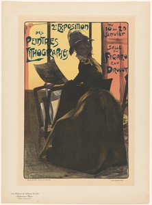 Advertisement for the Second Exhibition of the Peintres Lithographes in the Salle du Figaro