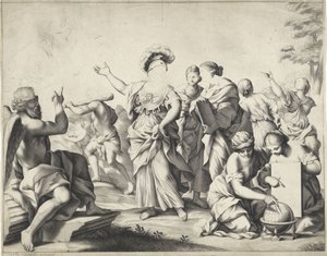Allegory with Minerva
