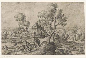 Apollo Pursues Daphne by Anonymous