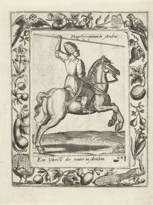 Arab Chief on Horseback by Anonymous
