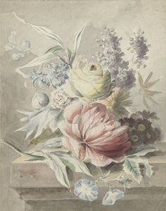 Flowers on a Plinth