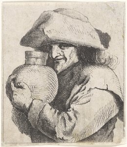 Farmer with a Jug in His Hands