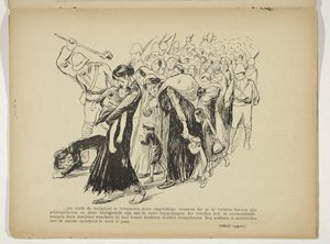 Peasant Women and Children Led to Concentration Camps by British Soldiers
