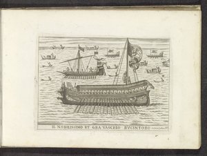Bucintoro and Other Ships in Venice