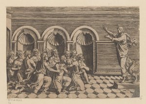 Christ Addressing the Apostles by Anonymous