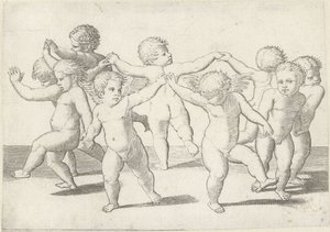 Dancing putti