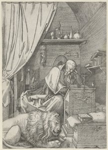 Saint Jerome in His Study