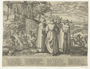 The Geese Chase Away the Foxes, ca. 1572 by Anonymous