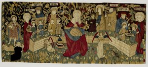 The Holy Kinship (antependium) by Anonymous