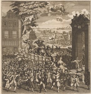 The Fair Booth of the Stock Traders, 1720 by Anonymous